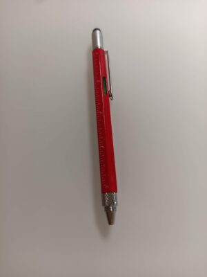 Graveeritav 6-ühes multifunktsionaalne pastakas.