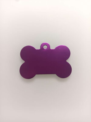 lemmiklooma nimesilt alumin lilla Graveeritav koera nimesilt