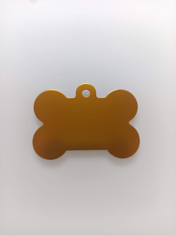 lemmiklooma nimesilt alumin oranž Graveeritav koera nimesilt