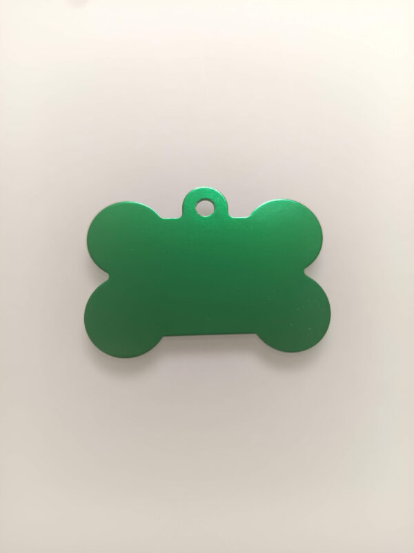 lemmiklooma nimesilt alumin roheline Graveeritav koera nimesilt