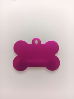 lemmiklooma nimesilt alumin tumeroosa Graveeritav koera nimesilt