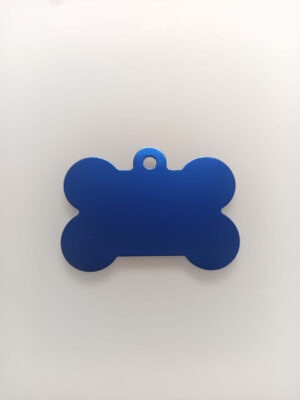 lemmiklooma nimesilt alumin tumesinine Graveeritav koera nimesilt