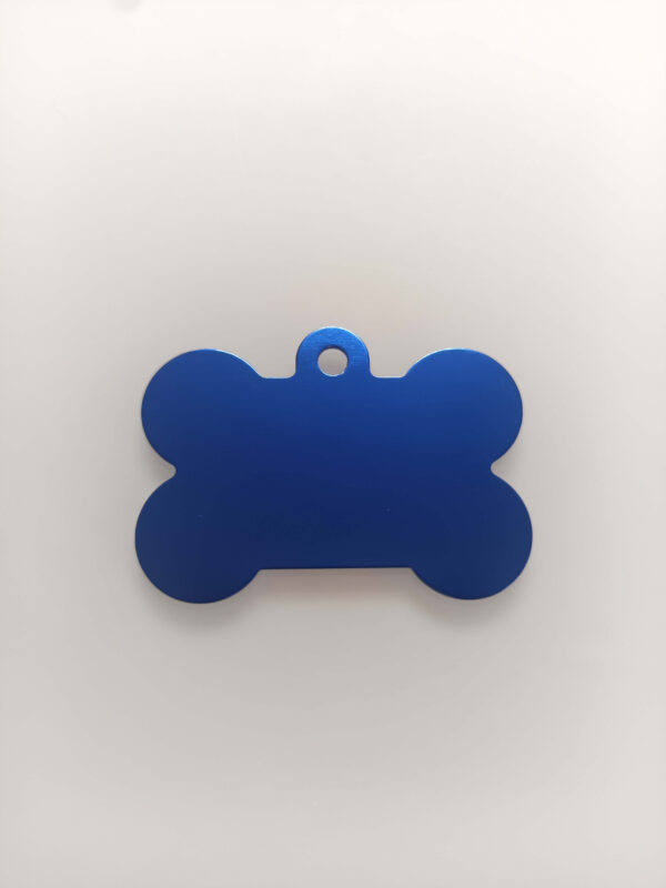 lemmiklooma nimesilt alumin tumesinine Graveeritav koera nimesilt