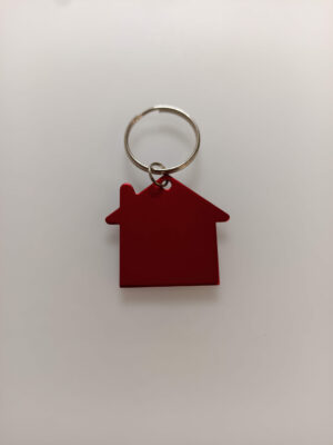 Graveeringuga isikupärane maja võtmehoidja