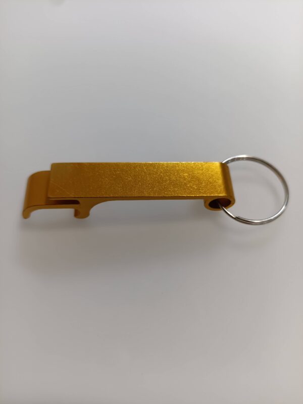 võtmehoidja õlleavaja oranž Graveeritav alumiiniumist pudeliavaja-võtmehoidja