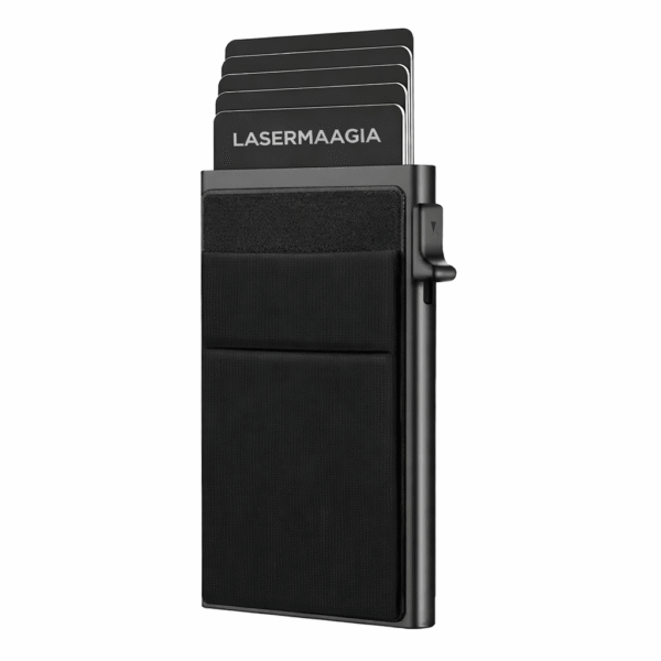 Graveeritav pop-up kaardihoidja lisataskuga